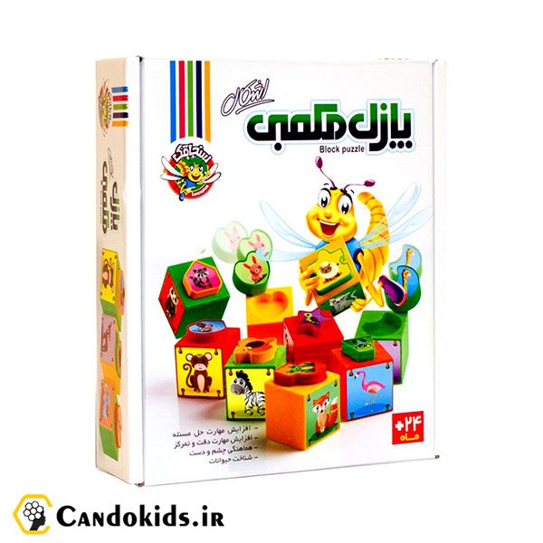 بازی فکری پازل مکعبی اشکال