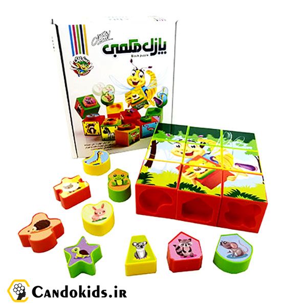 بازی فکری پازل مکعبی اشکال