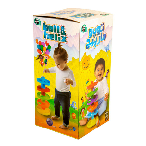 Ball and Helix Toy - Box model