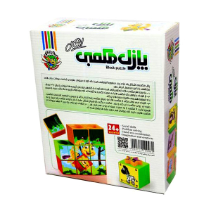 بازی فکری پازل مکعبی اشکال - تصویر 3
